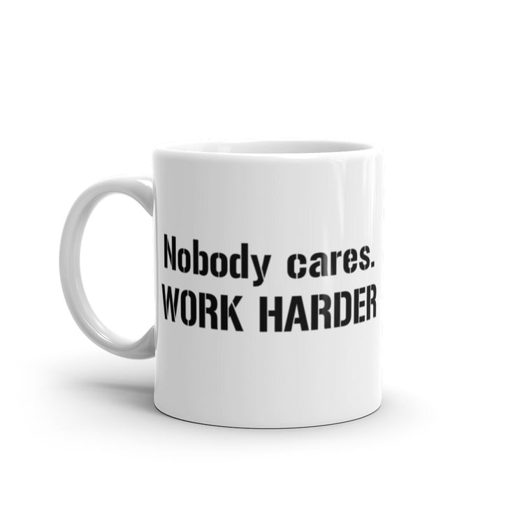 GIVE TEAM Work Harder Mug